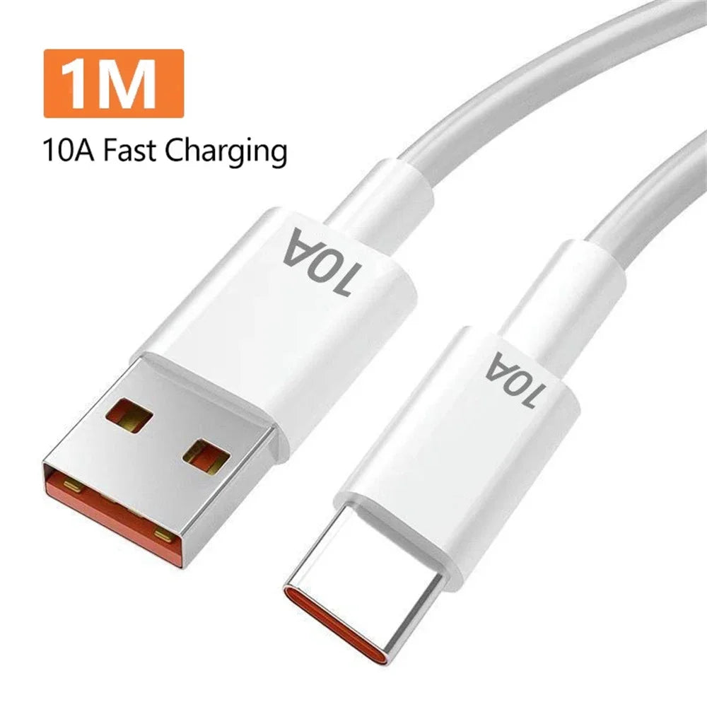 Carregador de Mesa USB C GaN 240W 5 em 1, Adaptador de Carregamento Rápido para Telefone, Cabo Tipo C 10A para iPhone, Samsung, Xiaomi, Carregador com Plugue EU/US/UK