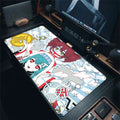 Bonito anime menina k-Kasane teto mousepad grande gaming mouse pad lockedge teclado do computador tapete de mesa pc gabinete tablepad xxl tapetes