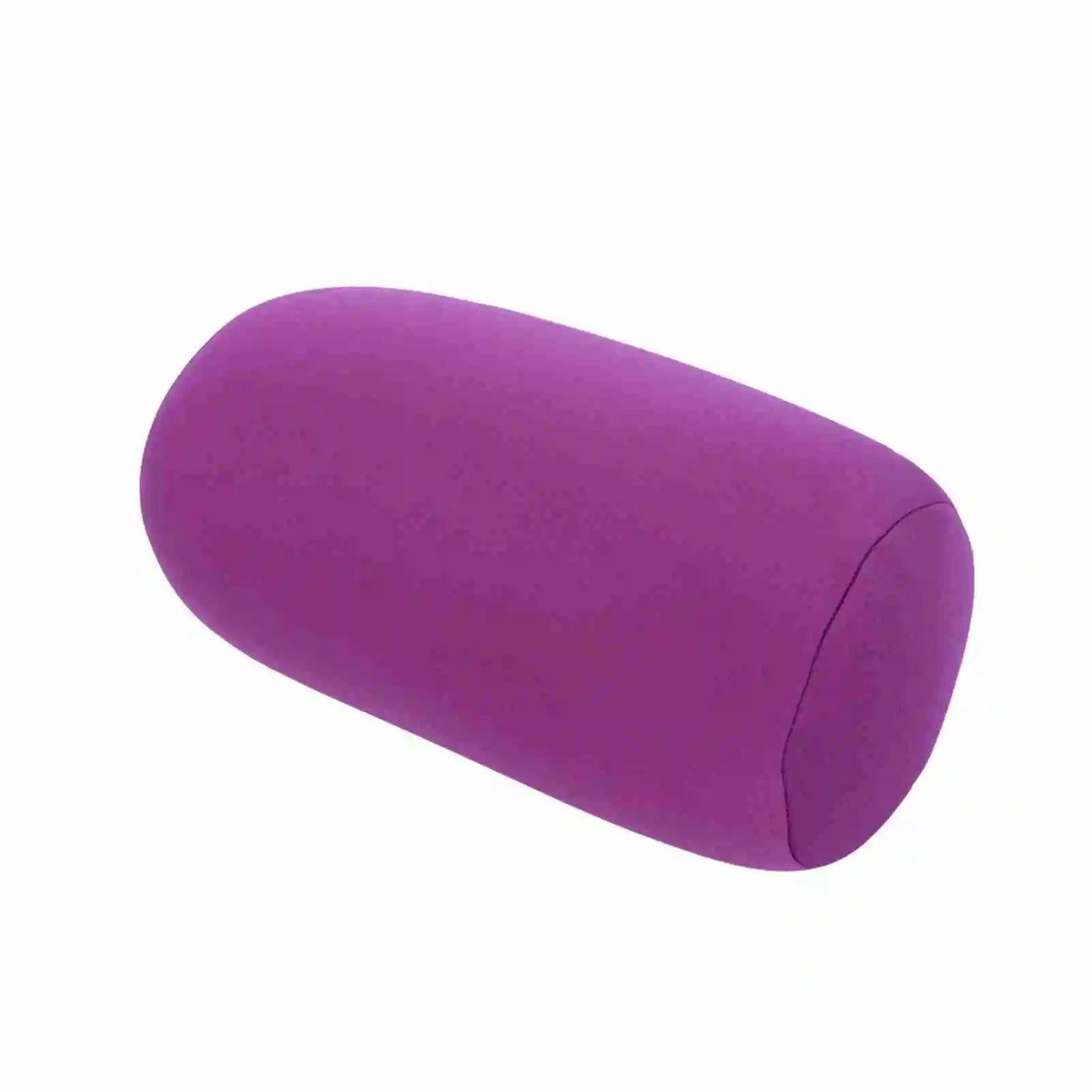 Mini microconta volta almofada rolo lance travesseiro viagem casa sono pescoço apoio confortável micro grânulo travesseiro de dormir