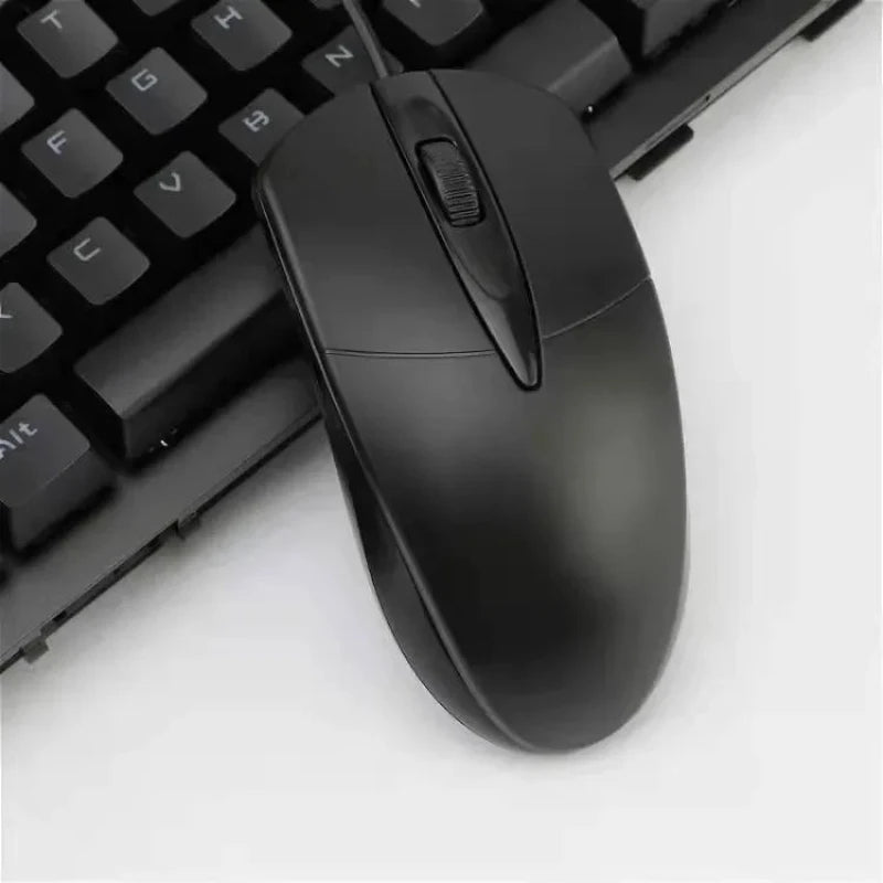 Mouse com fio, USB para desktop, para escritório/negócios