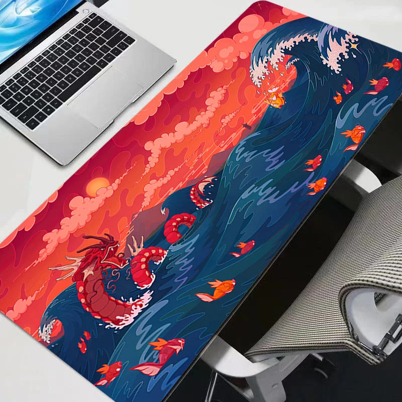 Mouse pad g-gengar computador portátil anime teclado mouse tapete grande mousepad teclados gamers decoracion tapete de mesa mouse pads
