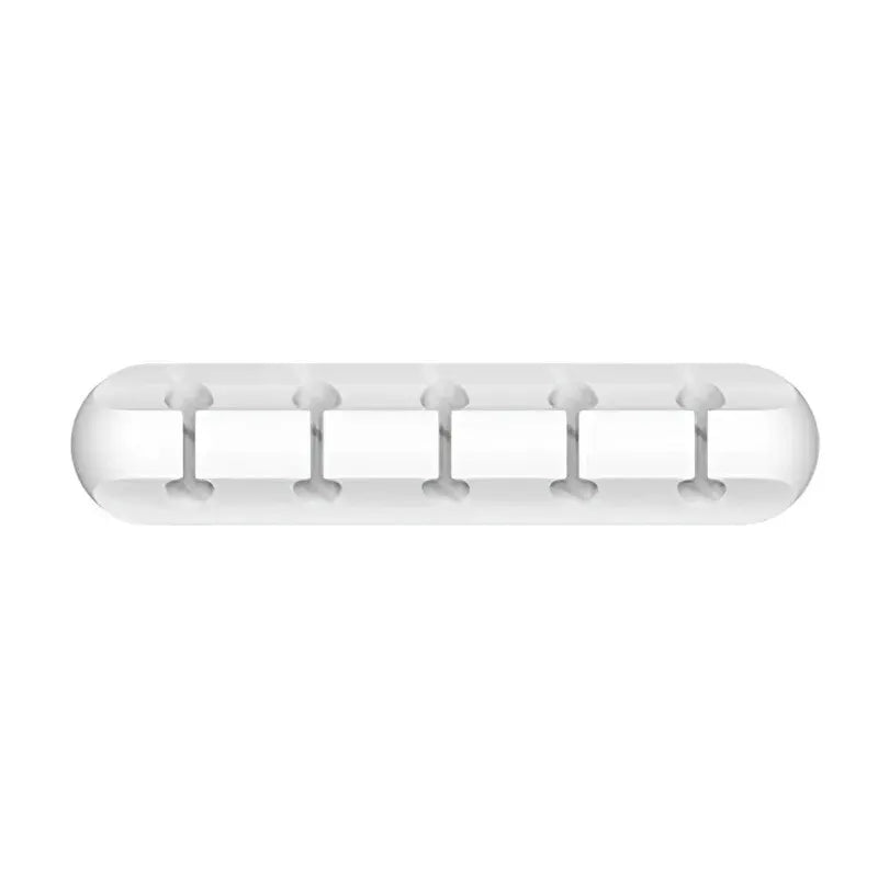 Organizador de Cabos Autoadesivo de Silicone para Mesa: Fixador de Plugues, Cabos de Mouse, Fones de Ouvido e Cabos de Dados de Celular