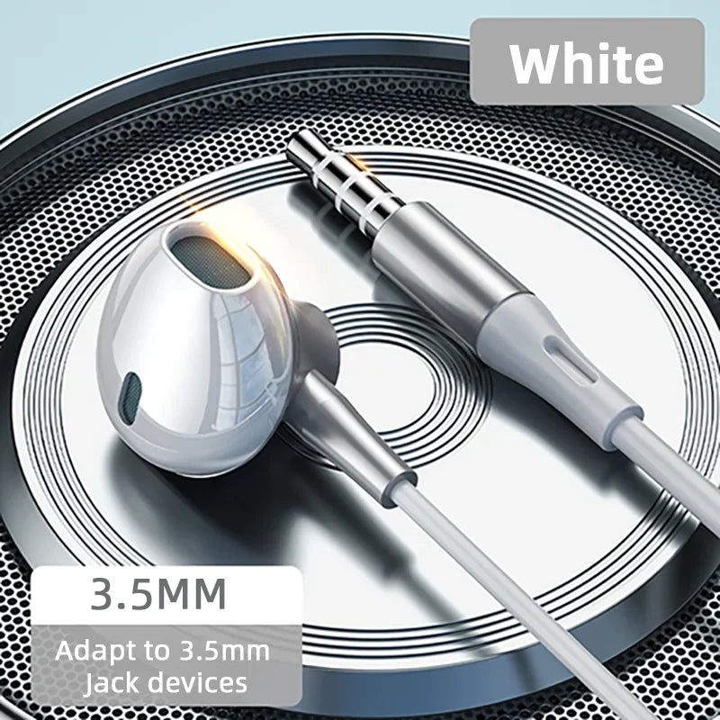 Fones de Ouvido Samsung HiFi com Controle de Volume e Microfone, USB Tipo C e Conector de 3.5mm, Fones de Ouvido com Fio para Galaxy S25 S24 S23 S22 Ultra