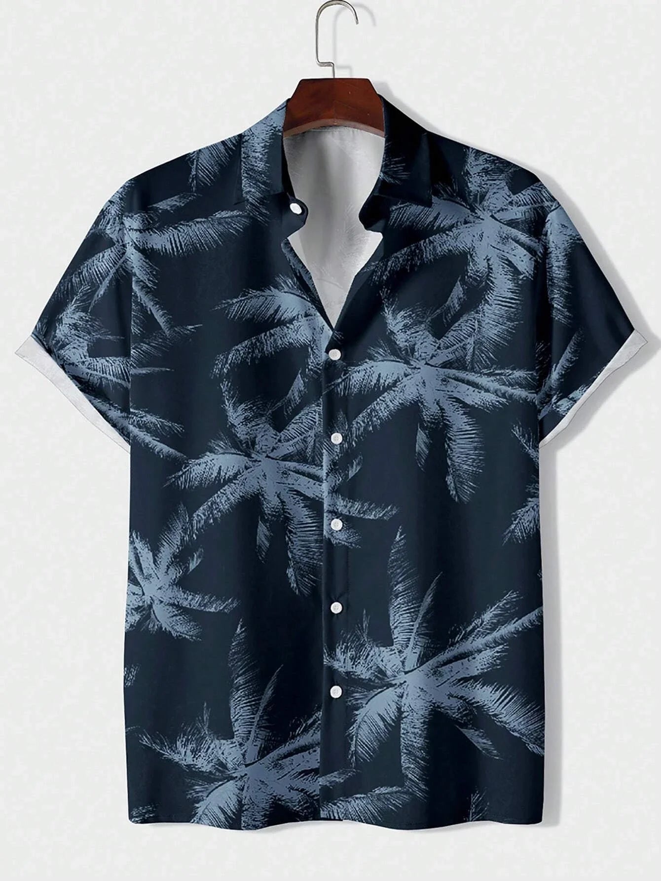Camisa havaiana homem impressão casual fina praia magro moda camisa de alta qualidade luxo preto social vintage engraçado roupas grandes dimensões