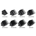 Pentes de corte de cabelo universais, 10 peças, para máquina profissional de aparador de cabelo, acessórios de barbeiro, pentes de limite de aparador 1.5-25mm