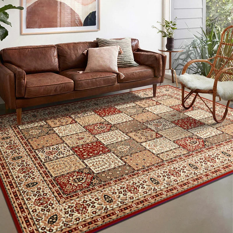 Vikama boho luxo tapete de cristal veludo quarto sala estar decoração casa do vintage exótico moderno e minimalista grande área tapete