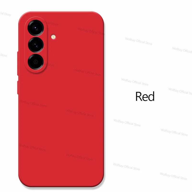 Para samsung galaxy a17 5g caso samsung galaxy a17 5g capa casos de luxo tpu à prova de choque silicone líquido capa protetora do telefone