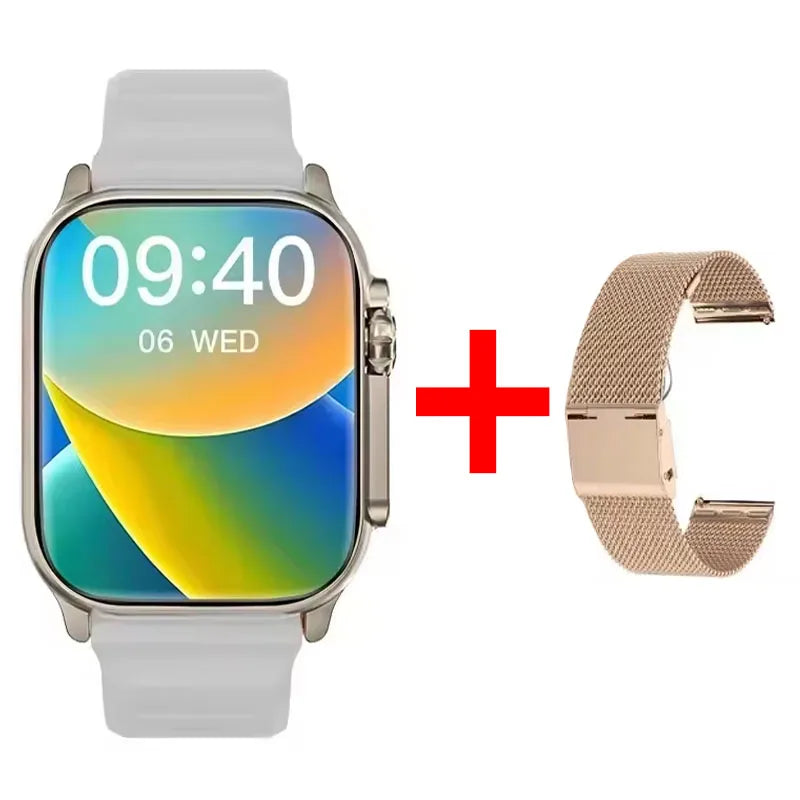 Novo Relógio Inteligente 10 Ultra 49mm 2024, Novo NFC, GPS, Chamadas Bluetooth, Música, Jogos, Carregamento Sem Fio