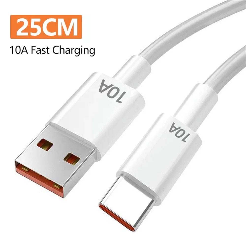 Carregador de Mesa USB C GaN 240W 5 em 1, Adaptador de Carregamento Rápido para Telefone, Cabo Tipo C 10A para iPhone, Samsung, Xiaomi, Carregador com Plugue EU/US/UK