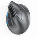 Mouse Vertical Sem Fio Lefon F26C com Tela OLED, Mouse Ergonômico Bluetooth Óptico Recarregável para Jogos em PC e Laptop