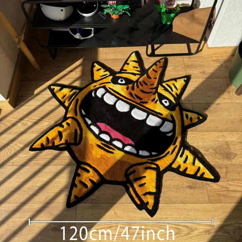 Tapete Criativo Estilo Anime VIKAMA, Acessórios Únicos para Casa, Presentes de Festival, Decoração Criativa para Sala de Estar e Quarto