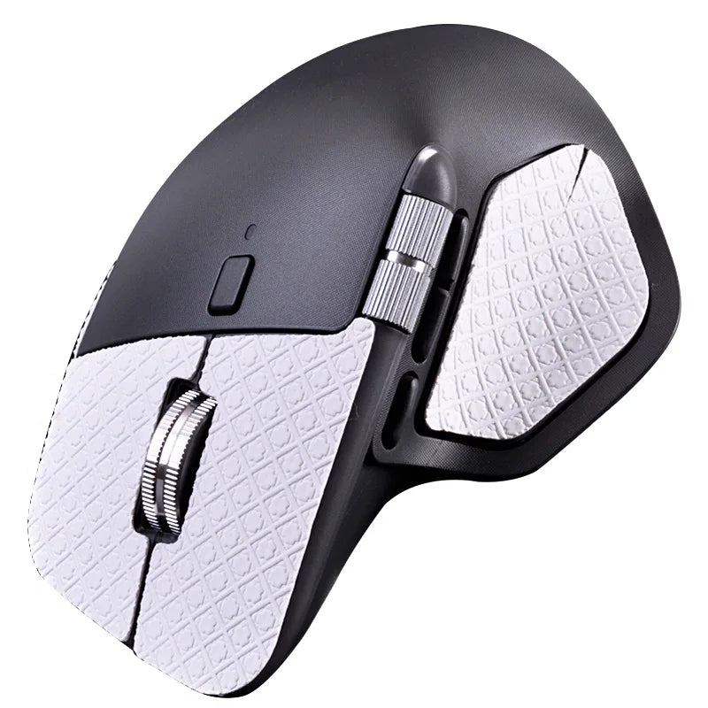 Para Logitech MX Master 4: Fita Antiderrapante Artesanal de Pele de Lagarto para Mouse Sem Fio, Adesivo que Absorve o Suor para MX Master 4