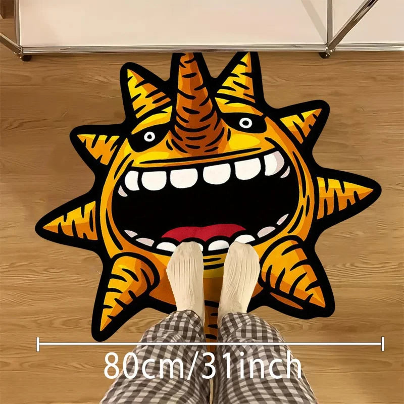 Tapete Criativo Estilo Anime VIKAMA, Acessórios Únicos para Casa, Presentes de Festival, Decoração Criativa para Sala de Estar e Quarto