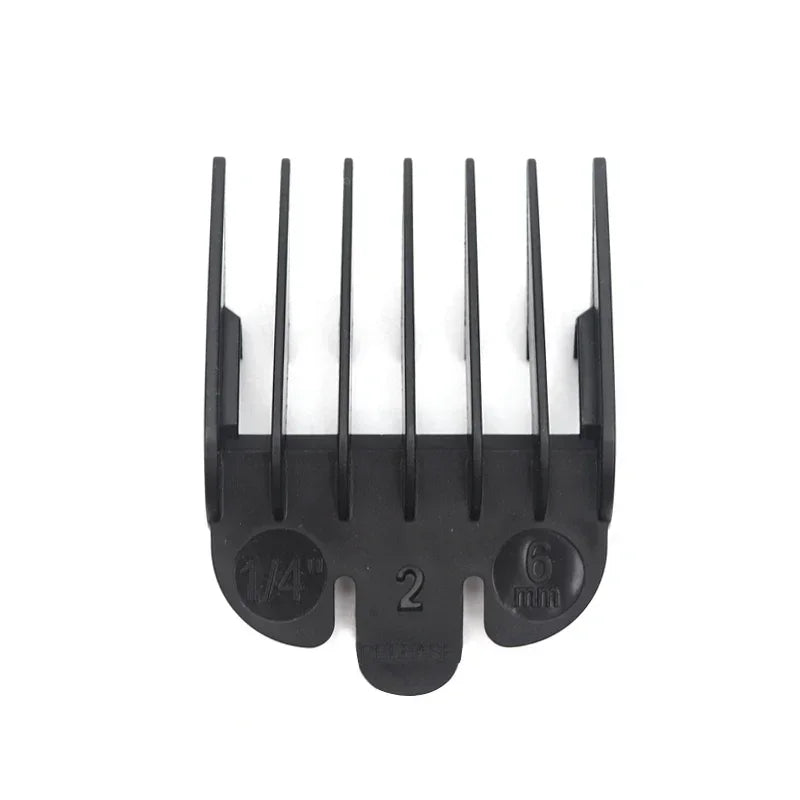 Pentes de corte de cabelo universais, 10 peças, para máquina profissional de aparador de cabelo, acessórios de barbeiro, pentes de limite de aparador 1.5-25mm