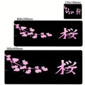 Mouse pad paisagem sakura grande deskmat portátil acessórios do computador mousepad tapetes de borracha anti deslizamento mousepad kawaii playmat