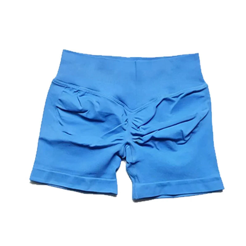 Shorts de impacto |   4.5 "fitness biker curto treino bottoms pilates correndo sem costura leggings ginásio mulher scrunch booty esportes shorts