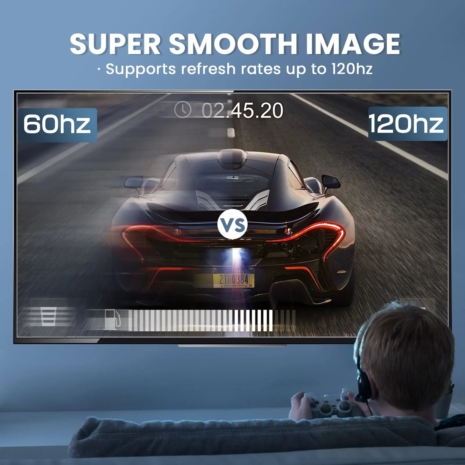 Cabo HDMI 2.1 Cabo HDMI 8K 60Hz 4K 120Hz 48Gbps EARC ARC HDCP Ultra High Speed HDR para HD TV Laptop Projetor PS4 PS5