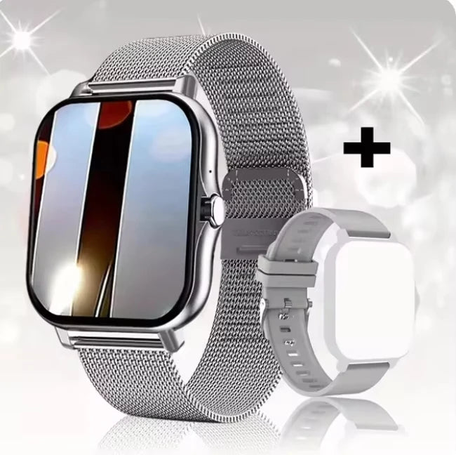 G.l wear novo smartwatch 1.83 polegadas display hd bluetooth chamando freqüência cardíaca atividade rastreamento smartwatch masculino feminino presente do feriado