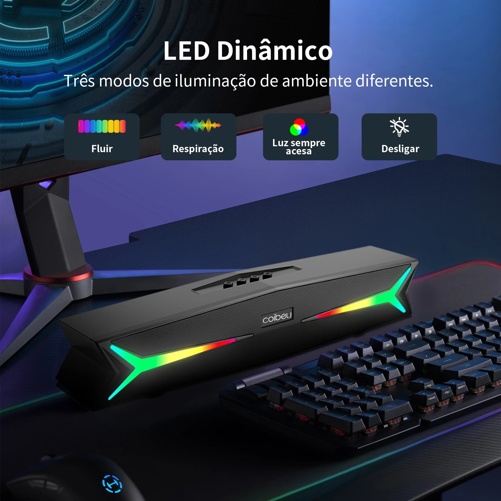 Caixa de som， Caixa som Bluetooth， Caixa de som Bluetooth Portátil， Caixa de som Para Pc， Soundbar， Caixa de som Bluetooth