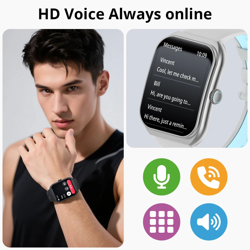 Novo colmi p86 1.93 "amoled smartwatch masculino gerenciador de saúde bluetooth chamada ip68 à prova dip68 água relógio inteligente feminino para xiaomi ios telefone