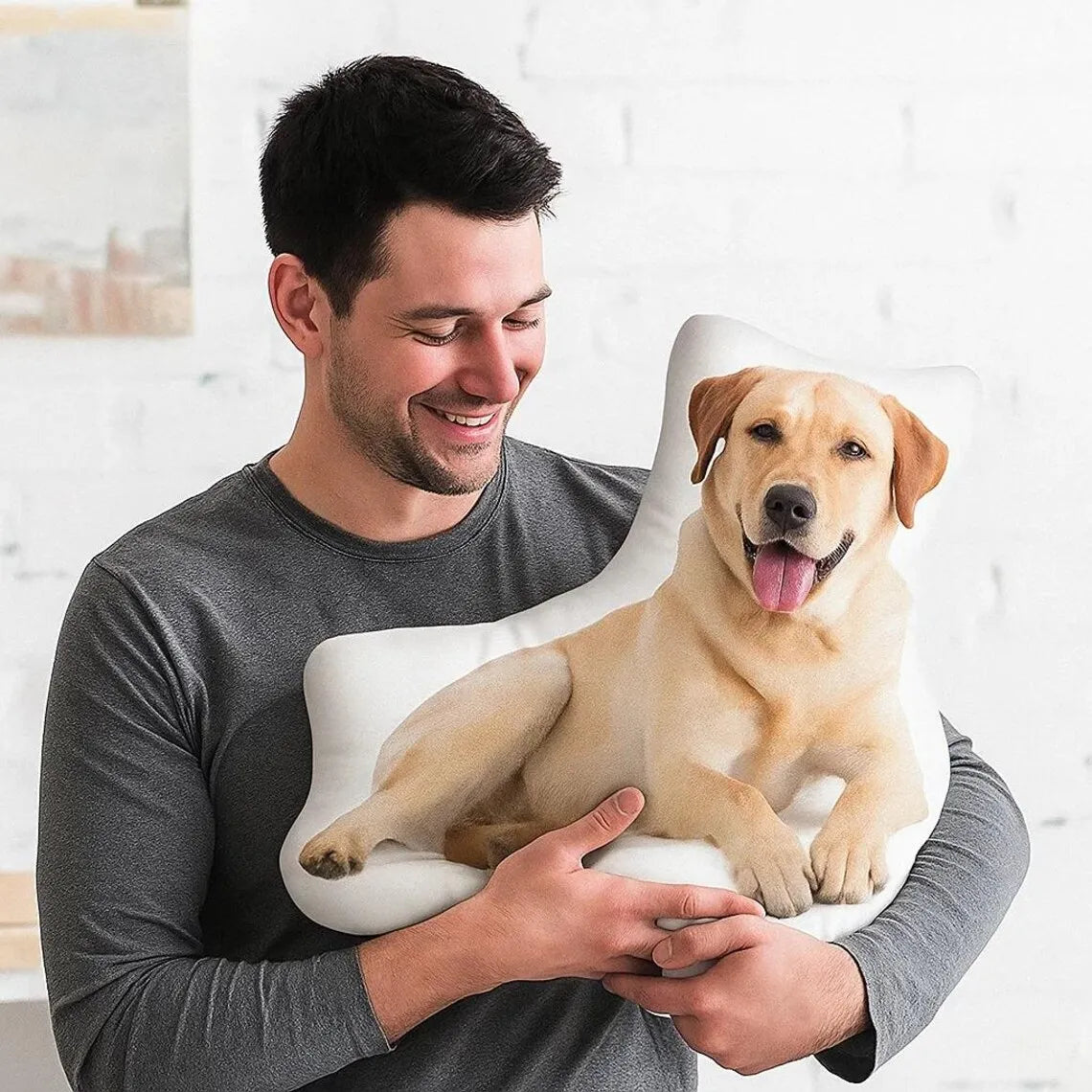 Retrato de animal de estimação gato cachorro imagem travesseiro personalizado para o natal, ação de graças, comemoração de animais de estimação, várias almofadas de pelúcia de animais