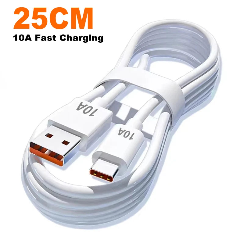 Carregador de 4 portas 120W com Quick Charge 3.0, USB C PD Tipo C, carregador de celular com carregamento rápido para iPhone, Samsung, Xiaomi, Huawei