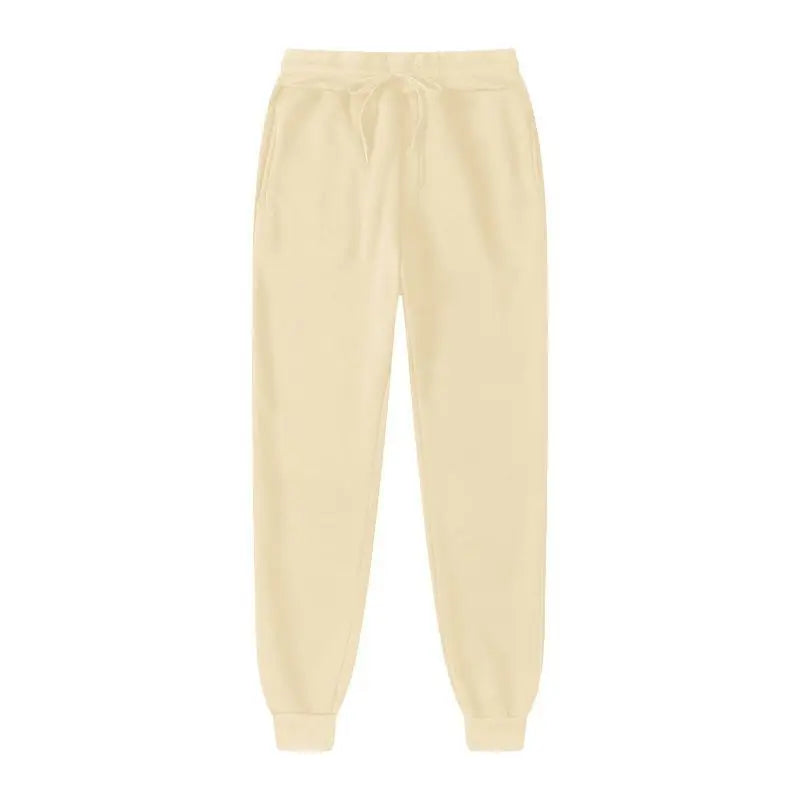 2026 novas calças esportivas casuais masculinas moda cor sólida calças soltas street wear outono/inverno lento correndo calças de fitness