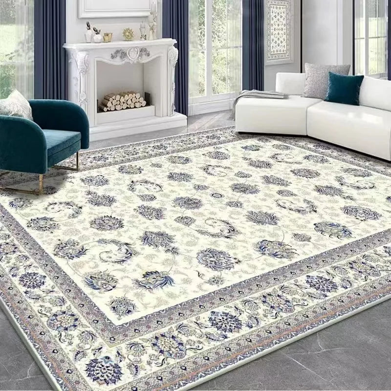 Vikama boho luxo tapete de cristal veludo quarto sala estar decoração casa do vintage exótico moderno e minimalista grande área tapete