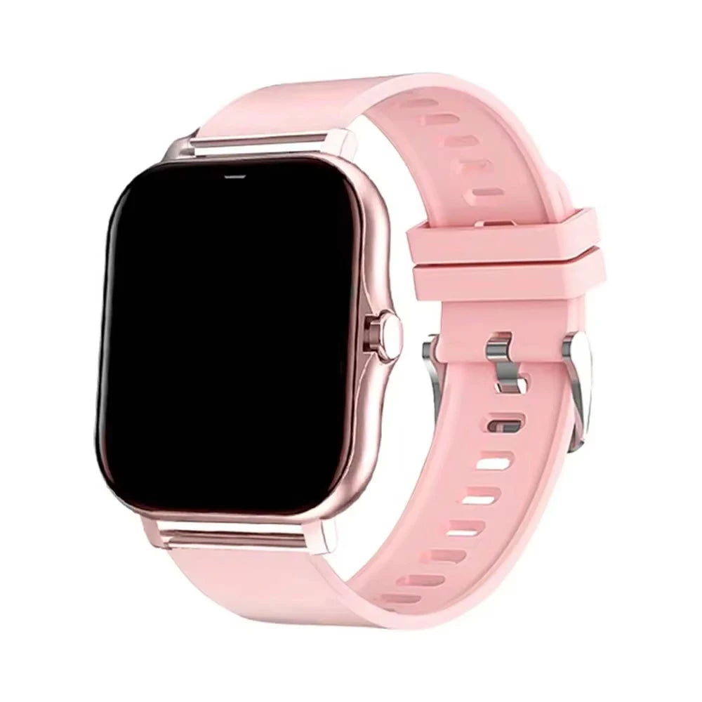LAXASFIT 2025 Novo Relógio Inteligente para Homens Mulheres Presente Tela de Toque Completa Esportes Fitness Relógio Bluetooth Chamada Digital Smartwatch