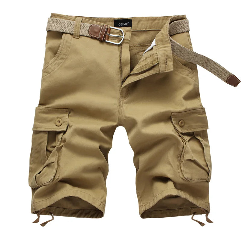 Bermudas Masculinas de Verão 2026: Shorts Xadrez da Moda, Casuais, Militares e Cargo Sem Cinto