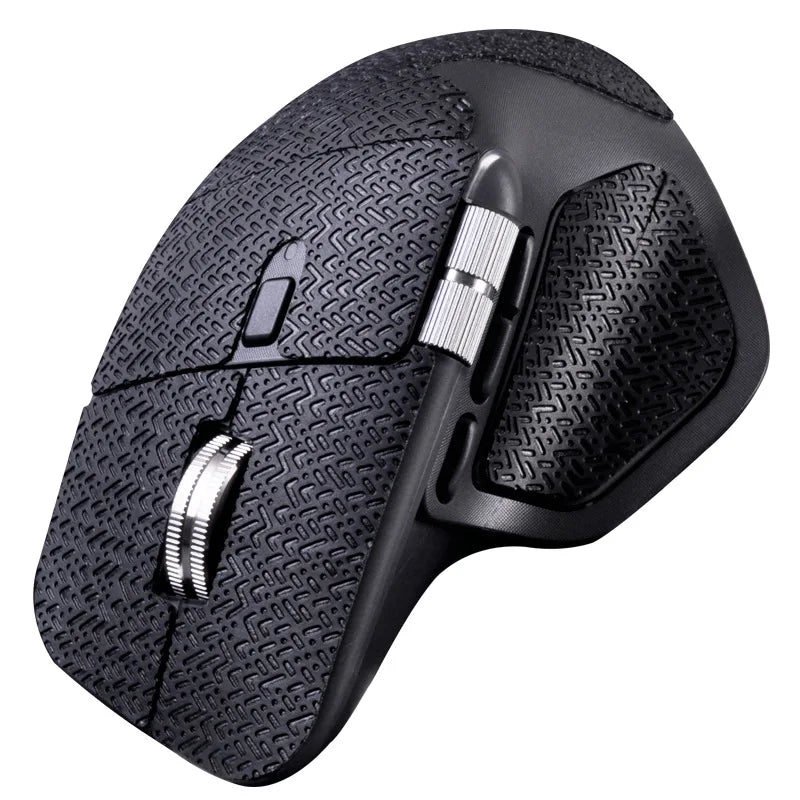 Para Logitech MX Master 4: Fita Antiderrapante Artesanal de Pele de Lagarto para Mouse Sem Fio, Adesivo que Absorve o Suor para MX Master 4