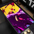 Tapete colorido para teclado de jogos, laptop, japão, legal, anime, mouse pad xxl, preto, p-pokemon, tapete de mesa, pc, g-gengar, gamer, gabinete, mousepad