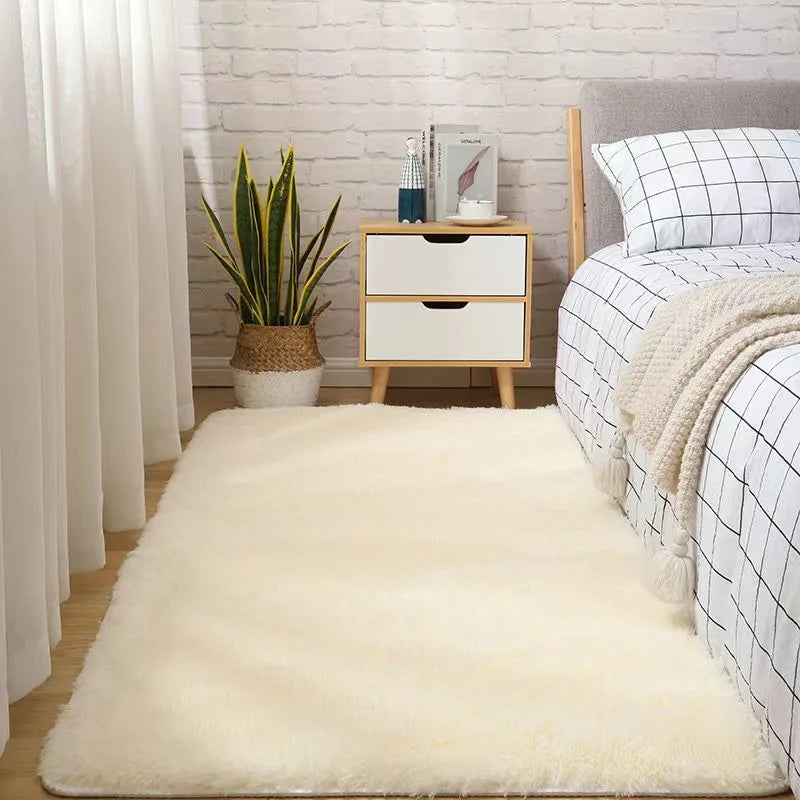 Vikama tapete de lã de seda quarto sala estar ins estilo escandinavo casa tapetes decoração para casa