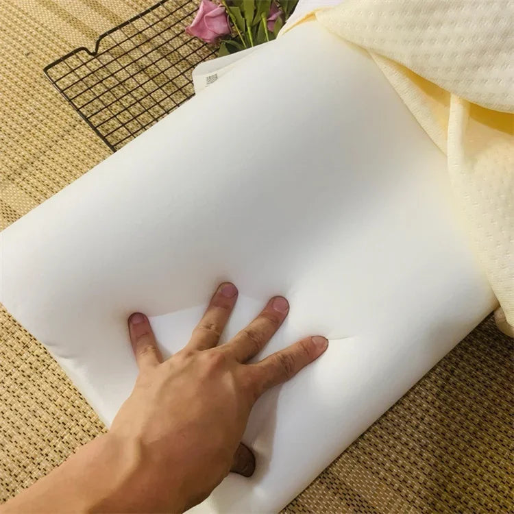 Travesseiro longo de espuma de memória, travesseiro de cama, proteção para pescoço, formato de recuperação lenta, travesseiro de maternidade para dormir, travesseiros ortopédicos