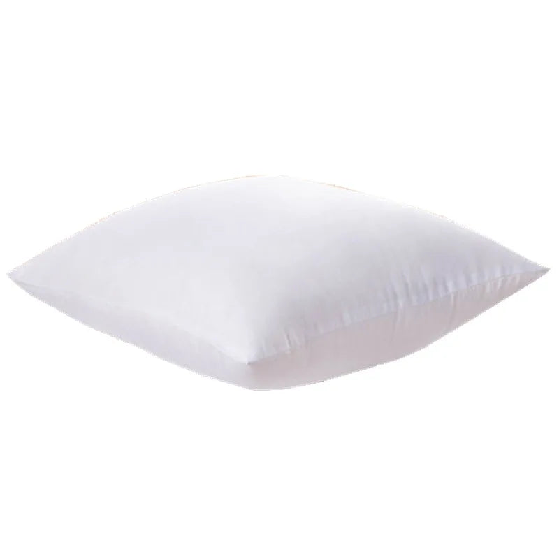 Almofada Quadrada Branca Macia 35x35cm, Núcleo de Algodão PP para Sofá, Cama e Decoração de Casa, Removível, Enchimento Fofo para Almofadas Decorativas