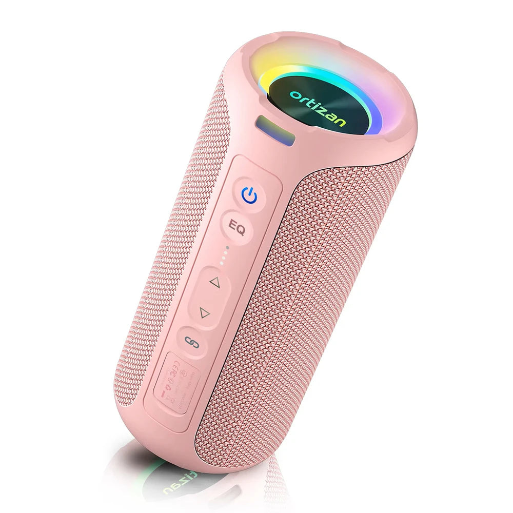 Ortizan alto-falantes bluetooth 40w graves aprimorados portátil ao ar livre sem fio alto-falante 30 horas ip7 à prova dip7 água chuveiro alto-falante bluetooth 5.3