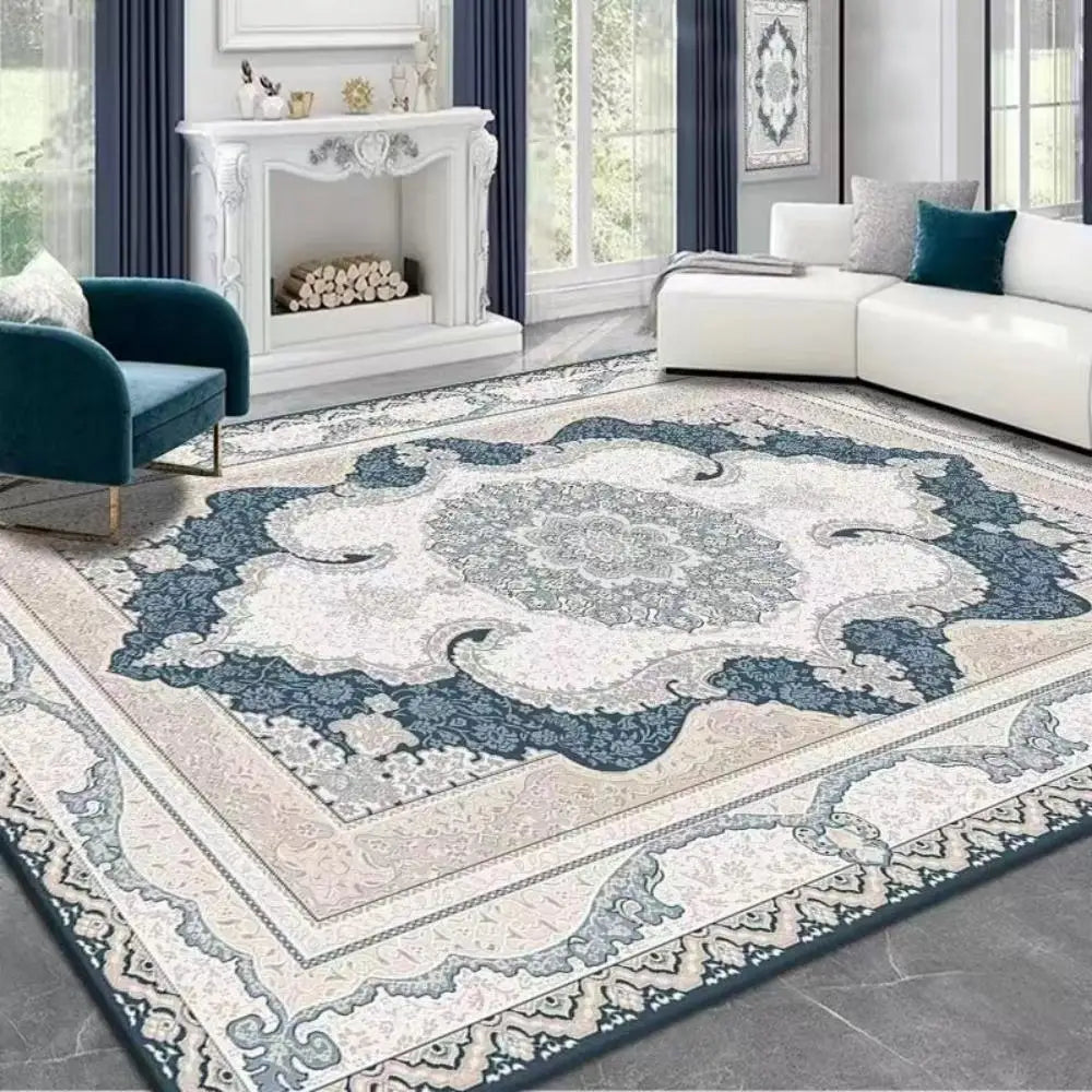 Vikama boho luxo tapete de cristal veludo quarto sala estar decoração casa do vintage exótico moderno e minimalista grande área tapete