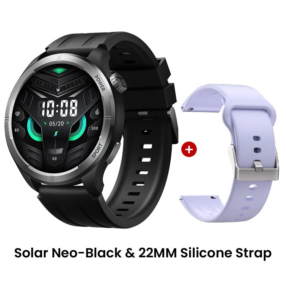 HAYLOU Solar Neo Smartwatches 1,53'' HD Display 24H Monitoramento de saúde Bluetooth Chamada Relógio inteligente Homens Mulheres Relógios esportivos inteligentes