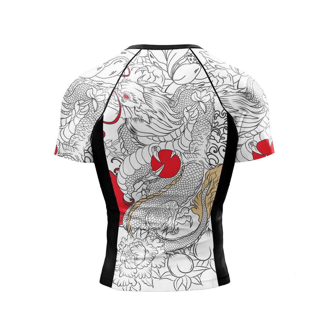 Cody Lundin Tattoo Camiseta de compressão de ginástica masculina sublimação manga longa Rashguard BJJ jiu jitsu camisa de boxe personalizada
